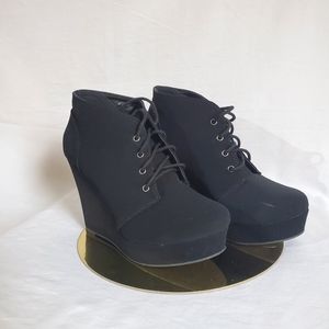 Y Not? Black Booties